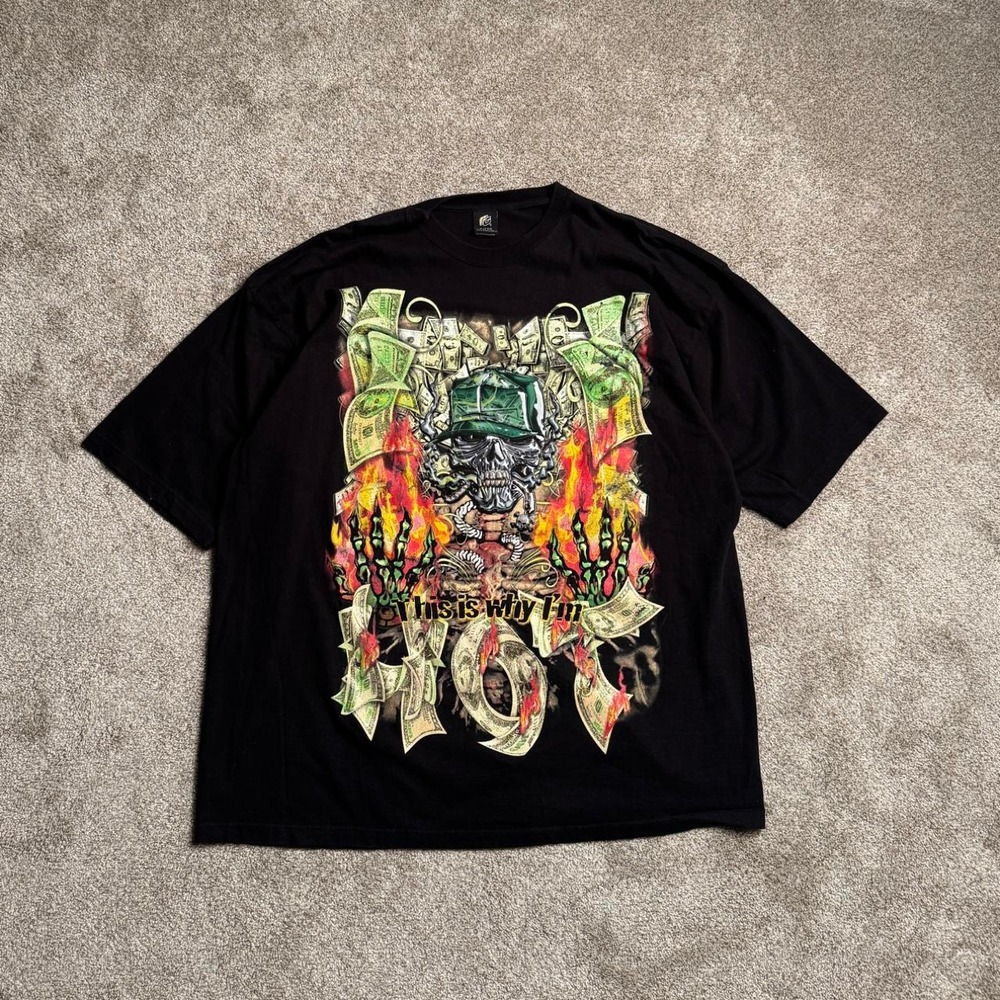 VINTAGE FUYA "THIS IS WHY I'M HOT" GRAPHIC TEE